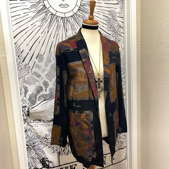 🌈 Amazing Vintage art blazer - Picture 4 of 11